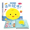 寶寶安全啟蒙玩具書：這能玩嗎？（翻翻+拼圖書）