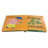 寶寶認知啟蒙玩具書：顏色變變（翻翻+彩色膠片書）