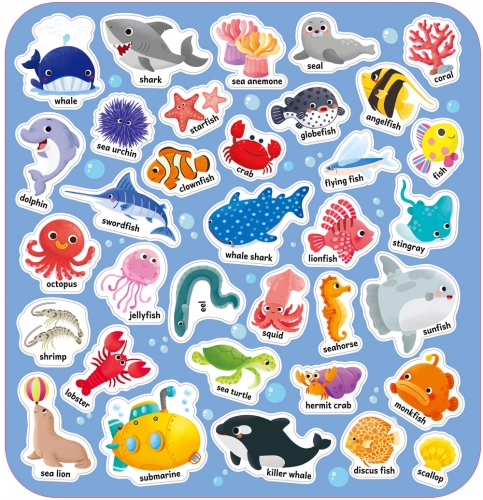 歡樂手提磁鐵遊戲：海洋動物好好玩