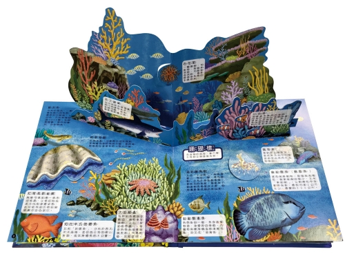 海洋立體遊戲書