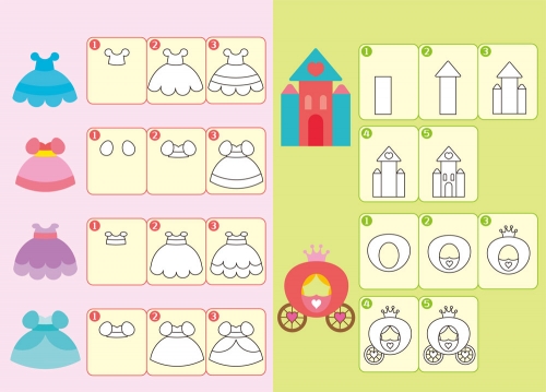 獨角獸10.1吋彩色液晶畫板（粉）