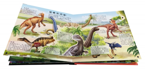 恐龍立體遊戲書