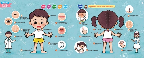 小手按按有聲書：寶寶學說話