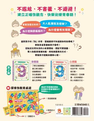 小女生一定要懂的性教育課【身體篇+心理篇】