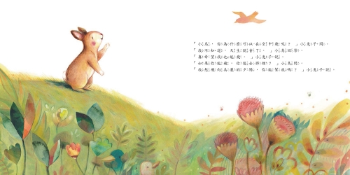 不要羨慕別人，其實你很棒！：想飛的小兔子