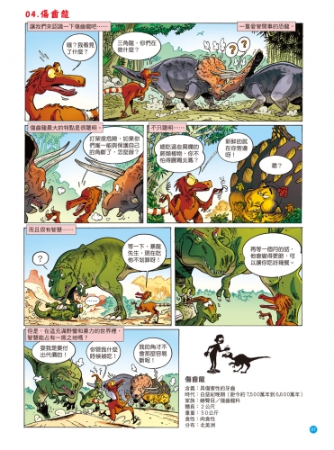爆笑漫畫 恐龍百科：王者之戰