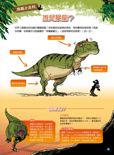爆笑漫畫 恐龍百科：王者之戰