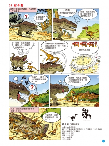 爆笑漫畫 恐龍百科：草食逆襲